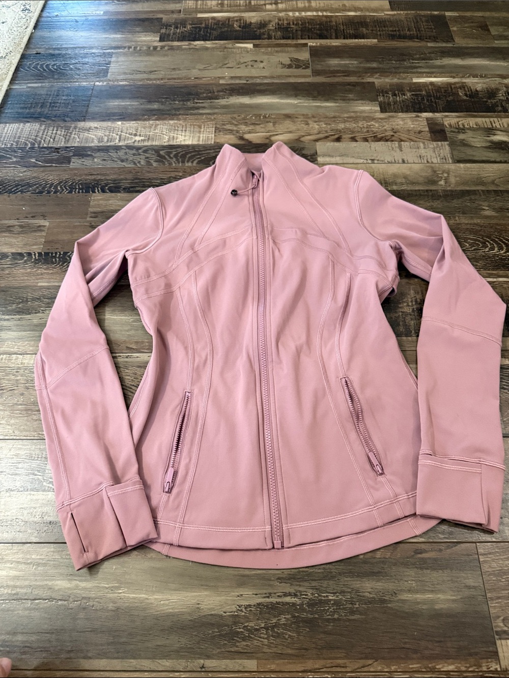 lululemon define Dusty Rose Full-Zip Utility Jacket